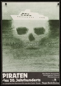 7f536 PIRATES OF THE XXth CENTURY East German 23x32 1981 Boris Durov's Piraty XX veka, Mohrdel art!