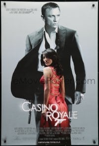 7f139 CASINO ROYALE DS English 1sh 2006 Daniel Craig as James Bond, sexy Caterina Murino as Solange