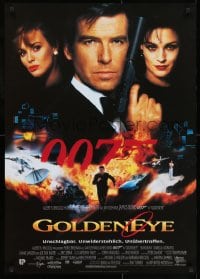 7f111 GOLDENEYE German 1995 cool image of Pierce Brosnan as secret agent James Bond 007!