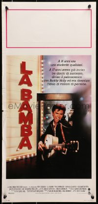 7f845 LA BAMBA Italian locandina 1987 rock and roll, Lou Diamond Phillips as Ritchie Valens!