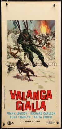 7f896 RETREAT HELL Italian locandina R1964 Korean War, the fightin'est words in the Marines!