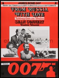 7f016 FROM RUSSIA WITH LOVE Swiss R1970s Sean Connery is the unkillable James Bond 007, different!