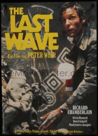 7f018 LAST WAVE Swiss 1977 Peter Weir cult classic, different image of Richard Chamberlain!