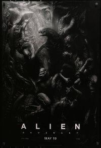 7g505 ALIEN COVENANT style C teaser DS 1sh 2017 Ridley Scott, Fassbender, incredible sci-fi image!