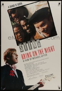 7g579 BRING ON THE NIGHT 1sh 1985 Sting with guitar, 1st solo album, directed by Michael Apted!