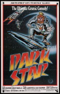 7g139 DARK STAR 23x36 commercial poster 1979 John Carpenter & Dan O'Bannon, the spaced out odyssey
