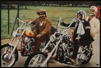 7g253 EASY RIDER 25x37 Dutch commercial poster 1969 Fonda, Nicholson & Hopper on motorcycles!