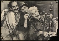 7g149 MARX BROTHERS 30x42 commercial poster 1967 great image of the comedy brothers with hookah!