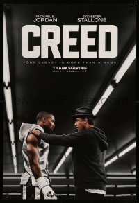 7g598 CREED teaser DS 1sh 2015 image of Sylvester Stallone as Rocky Balboa with Michael Jordan!
