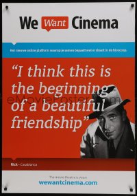 7g252 CASABLANCA Dutch 2000s Humphrey Bogart, beginning of a beautiful friendship!