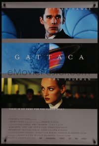 7g658 GATTACA DS 1sh 1997 Ethan Hawke, Uma Thurman, there is no gene for the human spirit!