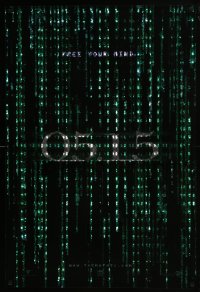 7g770 MATRIX RELOADED holofoil teaser 1sh 2003 Keanu Reeves, free your mind on 05.15!