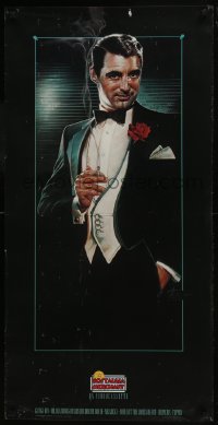 7g082 NOSTALGIA MERCHANT 20x40 video poster 1986 cool Drew Struzan art of smoking Cary Grant!