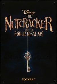 7g801 NUTCRACKER & THE FOUR REALMS teaser DS 1sh 2018 Disney, Knightley, key dangling from string!