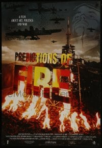 7g826 PREDICTIONS OF FIRE 27x39 1sh 1996 Michael Benson's Prerokbe Ognja, wild image!