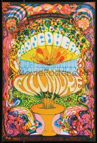 7g100 CANNED HEAT/GORDON LIGHTFOOT/COLD BLOOD 14x21 music poster 1968 Lee Conklin art!