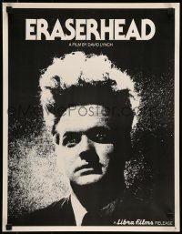 7g182 ERASERHEAD 17x22 special poster R1980s directed by David Lynch, Jack Nance, surreal fantasy horror!