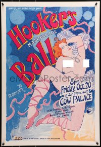 7g193 HOOKER'S MASQUERADE BALL 20x29 special poster 1978 super sexy nude artwork by R. Gotsch!