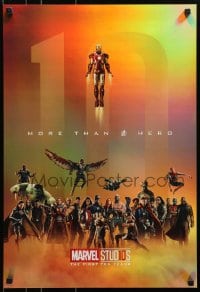7g205 MARVEL STUDIOS THE FIRST TEN YEARS 19x27 special 2018 El Capitan, Avengers: Infinity War
