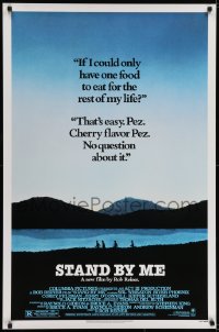 7g899 STAND BY ME 1sh 1986 Phoenix, Feldman, O'Connell, Wheaton, Sutherland, cherry Pez, rated!