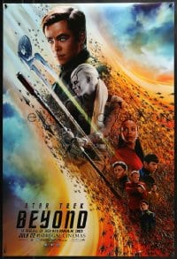 7g902 STAR TREK BEYOND teaser DS 1sh 2016 the Starship Enterprise and crew, Regal Cinemas!
