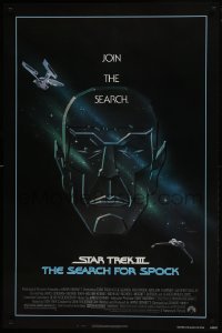 7g903 STAR TREK III 1sh 1984 The Search for Spock, art of Leonard Nimoy by Huyssen & Huerta!