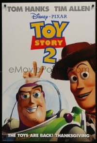 7g951 TOY STORY 2 advance DS 1sh 1999 Woody, Buzz Lightyear, Disney and Pixar animated sequel!
