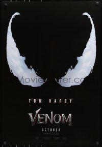 7g963 VENOM teaser DS 1sh 2018 Tom Hardy in the title role, Tom Holland as Spider-Man, Harrelson!