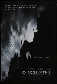 7g978 WINCHESTER teaser DS 1sh 2018 The House That Ghosts Built, Helen Mirren in the title role!