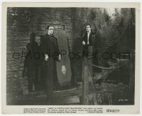 7h049 ABBOTT & COSTELLO MEET FRANKENSTEIN 8.25x10 still R1956 best image of Bela Lugosi & Strange!