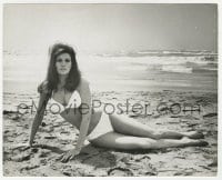 7h141 BIGGEST BUNDLE OF THEM ALL 8x10 still 1968 best c/u of sexiest Raquel Welch in bikini!