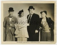 7h150 BLOCK-HEADS 8.25x10 still 1938 Stan Laurel & Oliver Hardy w/ Patricia Ellis & Minna Gombell!