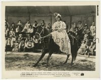 7h207 CHAD HANNA 8x10 still 1940 Dorothy Lamour on horse as circus crowd watches under big top!
