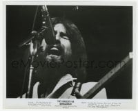 7h244 CONCERT FOR BANGLADESH 8.25x10 still 1972 rock & roll benefit show, c/u of George Harrison!