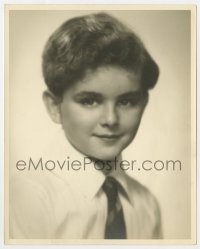 7h270 DEAN STOCKWELL deluxe 8x10 still 1940s super young head & shoulders portrait of the child star!