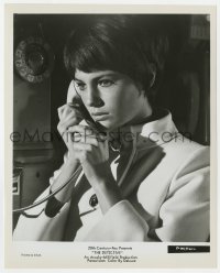 7h277 DETECTIVE 8x10.25 still 1968 close up of beautiful Jacqueline Bisset with short hair!
