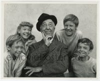 7h365 FOR THE LOVE OF WILLADEAN TV 8x10 still 1964 Ed Wynn with Bill Mumy & other kids laughing!