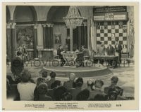 7h385 FROM RUSSIA WITH LOVE 8x10 still 1964 crowd watching Grandmasters chess tournament!