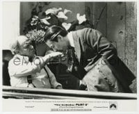 7h410 GODFATHER PART II 8.25x10 still 1974 De Niro kisses Don Ciccio's hand before he kills him!