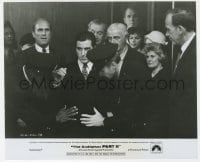7h412 GODFATHER PART II 8x9.75 still 1974 Al Pacino is patted down by two cops, Robert Duvall