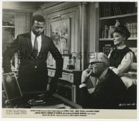 7h431 GUESS WHO'S COMING TO DINNER 8x9.25 still 1967 Sidney Poitier, Spencer Tracy & Kate Hepburn!