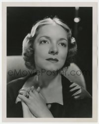 7h439 HELEN HAYES deluxe 8x10 still 1930s head & shoulders portrait by Clarence Sinclair Bull!