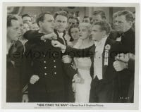 7h445 HERE COMES THE NAVY 8x10.25 still 1934 Big Boy stops Pat O'Brien from hitting James Cagney!