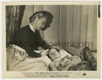 7h455 HOW GREEN WAS MY VALLEY 8x10 still 1941 Anna Lee takes care of young Roddy McDowall in bed!