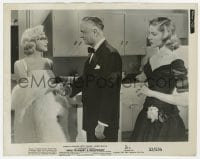 7h458 HOW TO MARRY A MILLIONAIRE 8x10 still 1953 William Powell, Marilyn Monroe & Lauren Bacall!