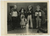 7h480 ISN'T LIFE TERRIBLE 8x11 still 1924 Oliver Hardy, Charley Chase & Sunshine Sammy's sister!