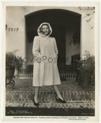 7h511 JOAN BLONDELL 8.25x10 still 1940 wearing a camel hair coat for I Want a Divorce!