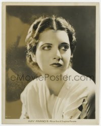 7h529 KAY FRANCIS 8x10 still 1930s great Warner Bros. studio portrait of the beautiful actress!