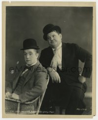 7h554 LAUREL & HARDY 8x10.25 still 1930s great MGM studio portrait of the legendary comedy duo!