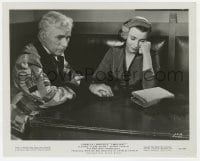 7h565 LIMELIGHT 8.25x10.25 still 1952 close up of Charlie Chaplin sitting by sad Claire Bloom!